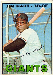 1967 Topps Baseball Cards      220     Jim Ray Hart